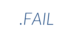 Information on the domain fail