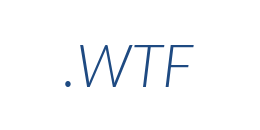 Информация о домене wtf